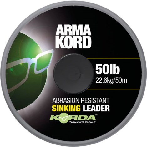 KORDA - Šoková šňůrka Arma Kord Sinking Braid 50 lb 22,6 kg 50 m