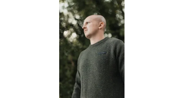 KORDA - Svetr Mindset Fisherman Knitted Sweater Dark Olive vel. 3XL