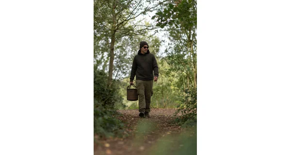 KORDA - Svetr Mindset Fisherman Knitted Sweater Dark Olive vel. S