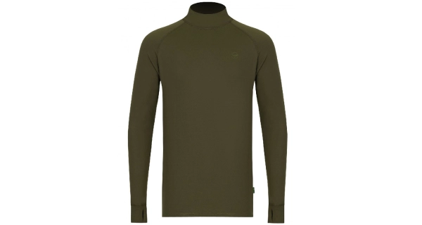 KORDA - Termoprádlo Mock Neck Thermal LS Shirt Dark Olive vel. 3XL