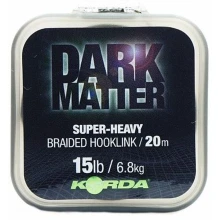 KORDA - Těžká šňůrka Dark Matter Braid 15 lb 20 m