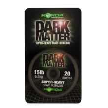 KORDA - Těžká šňůrka Dark Matter Braid 20 lb 20 m