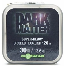 KORDA - Těžká šňůrka Dark Matter Braid 30 lb 20 m