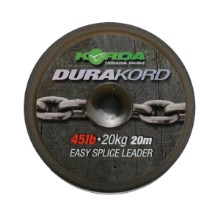 KORDA - Těžká šňůrka DuraKord Braid 45 lb 20 kg 20 m