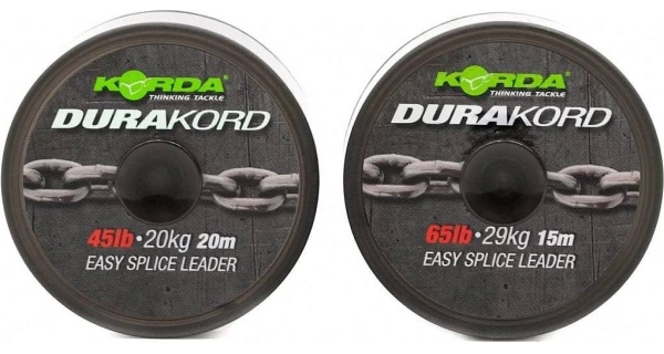 KORDA - Těžká šňůrka DuraKord Braid 45 lb 20 kg 20 m