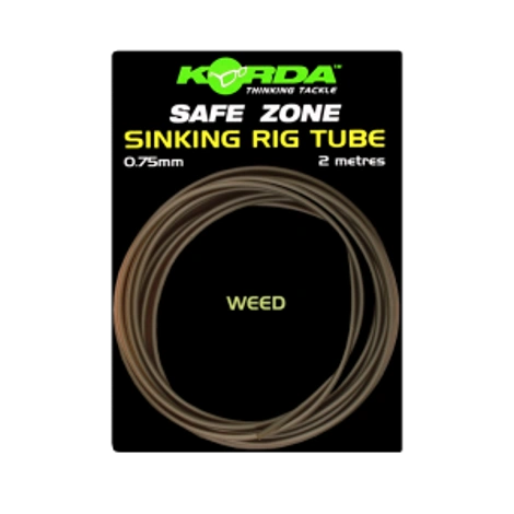 KORDA - Těžké, potápivé hadičky Sinking Rig Tube Weed 0,75 mm 2 m
