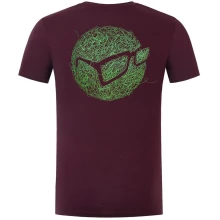 KORDA - Tričko Birdsnest Tee Burgundy vel. 3XL