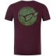 KORDA - Tričko Birdsnest Tee Burgundy vel. 3XL