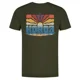 KORDA - Tričko Dawn Vibes Tee Dark Olive vel. 2XL