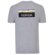 KORDA - Tričko Lakebed Tee Grey vel. 4XL