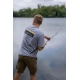 KORDA - Tričko Lakebed Tee Grey vel. 4XL