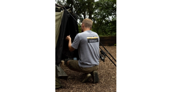 KORDA - Tričko Lakebed Tee Grey vel. L