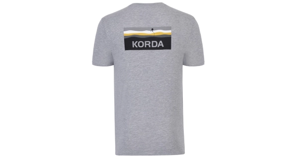 KORDA - Tričko Lakebed Tee Grey vel. XL