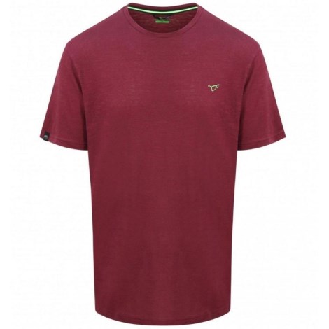 KORDA - Tričko LE Loyal Tee Burgundy vel. S