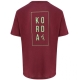 KORDA - Tričko LE Loyal Tee Burgundy vel. S