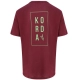 KORDA - Tričko LE Loyal Tee Burgundy vel. S