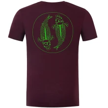 KORDA - Tričko Mandala Tee Burgundy vel. L