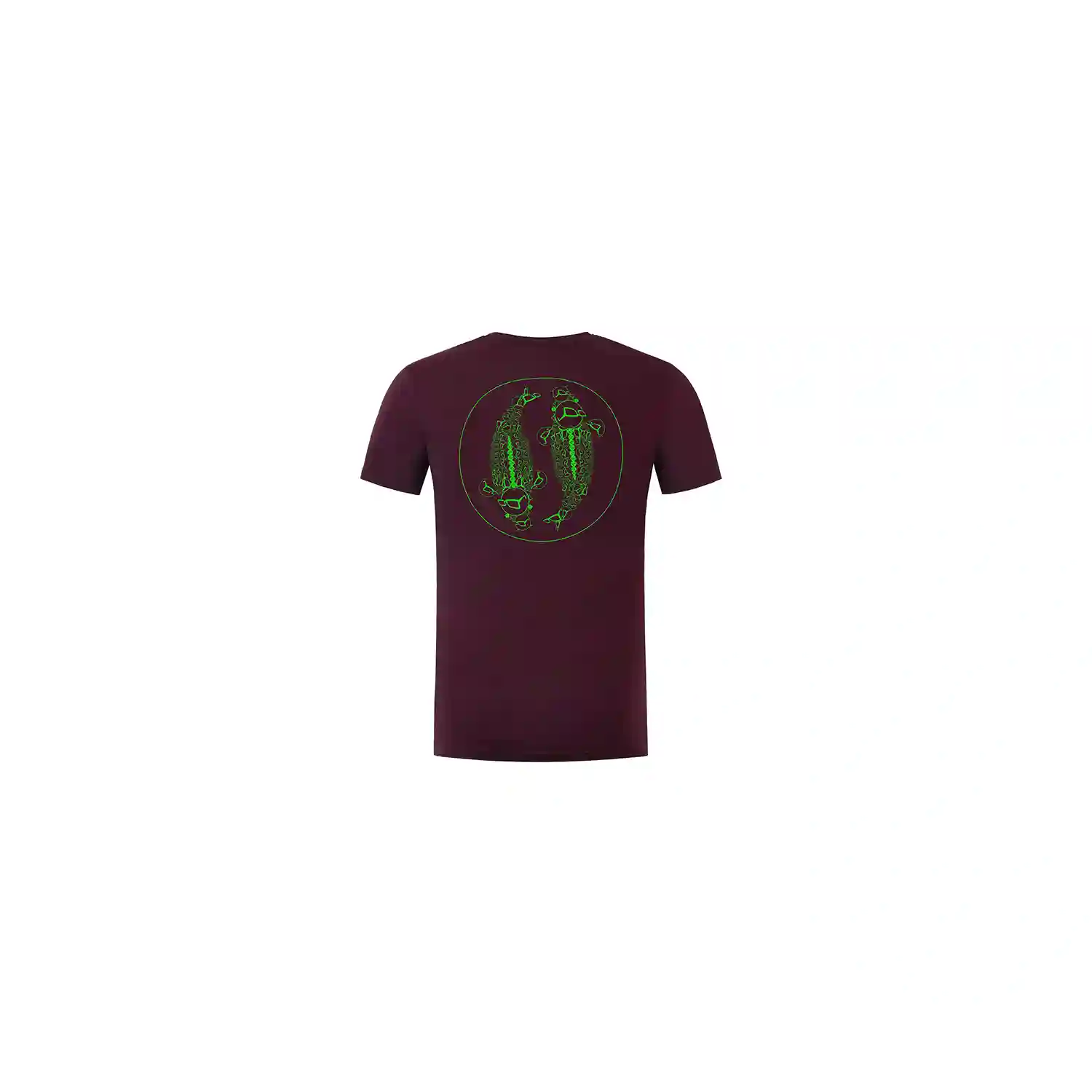 KORDA - Tričko Mandala Tee Burgundy vel. M