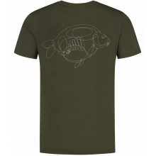 KORDA - Tričko One Liner Tee Olive vel. 2XL