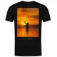KORDA - Tričko Sunrise Tee Black vel. 3XL