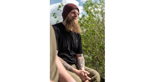 KORDA - Tričko Sunrise Tee Black vel. L