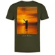 KORDA - Tričko Sunrise Tee Dark Olive vel. M
