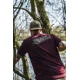 KORDA - Tričko TK Digi Kamo Tee Burgundy vel. 2XL