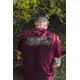 KORDA - Tričko TK Digi Kamo Tee Burgundy vel. 3XL
