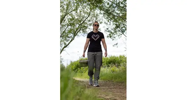 KORDA - Tričko Womens Love T-Shirt Black vel. S