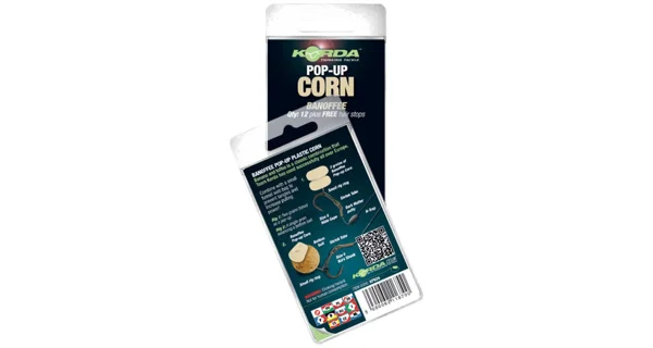 KORDA - Umělá kukuřice Pop-up Corn Banoffee White
