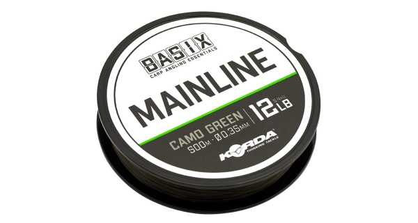 KORDA - Vlasec Basix Main Line 12 lb 0,35 mm 500 m