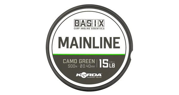 KORDA - Vlasec Basix Main Line 15 lb 0,40 mm 500 m