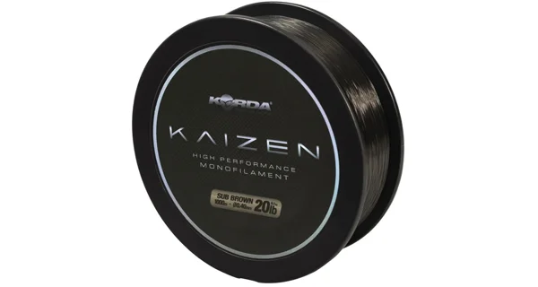 KORDA - Vlasec Kaizen Mono Brown 0,40 mm 9,1 kg 1000 m