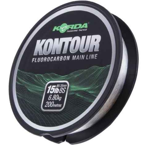 KORDA - Vlasec Kontour Fluorcarbon 15 lb 0,35 mm 200 m