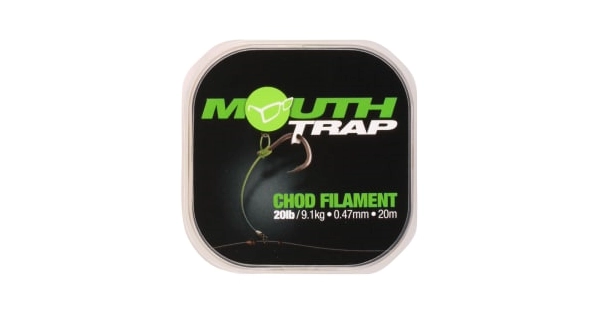 KORDA - Vlasec na tuhé montáže Mouth Trap 20 m 15 lb 0,43 mm