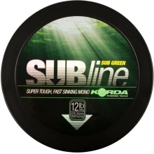 KORDA - Vlasec Subline Ultra Tough Green 12 lb 0,35 mm 1000 m