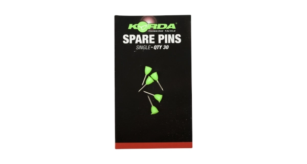 KORDA - Zajišťovací kolíky Spare Single Pins for Rig Safe 20 ks