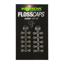 KORDA - Zarážka Floss Caps Clear