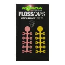 KORDA - Zarážka Floss Caps Pink/Yellow