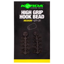 KORDA - Zarážky na háček High Grip Hook Bead Medium 20 ks
