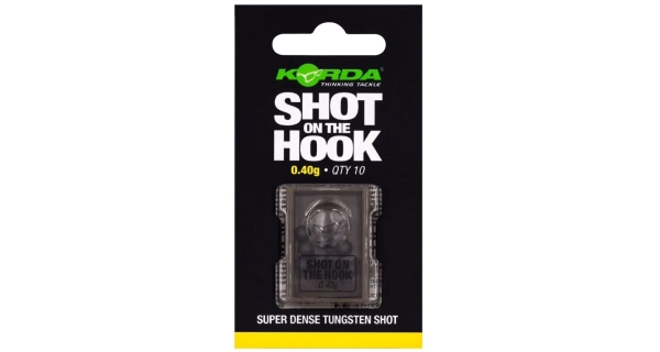 KORDA - Závaží Shot On The Hook 0,4 g 10 ks