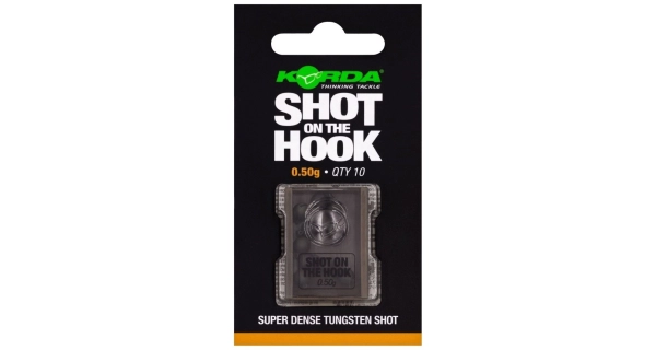 KORDA - Závaží Shot On The Hook 0,5 g 10 ks