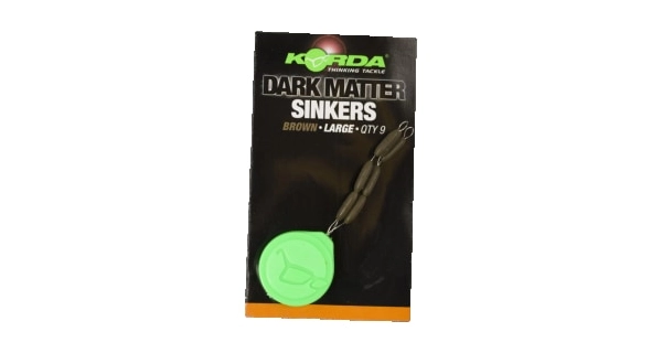 KORDA - Závaží Sinkers Tungsten Gravel Brown Large 9 ks