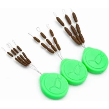 KORDA - Závaží Sinkers Tungsten Gravel Brown Medium 9 ks