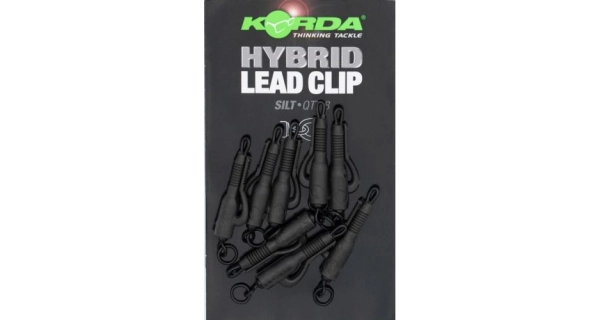 KORDA - Závěs na olovo Hybrid Lead Clip Silt 5 ks