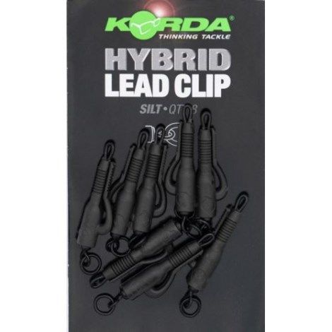 KORDA - Závěs na olovo Hybrid Lead Clip Silt 5 ks