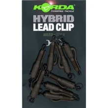 KORDA - Závěs na olovo Hybrid Lead Clip Weed 5 ks