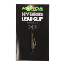 KORDA - Závěs na olovo Hybrid Lead Clip Weed 5ks