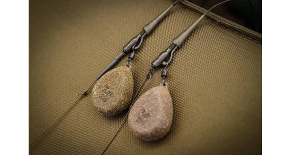 KORDA - Závěs na olovo QC Hybrid Lead Clip Gravel / Clay 8 ks
