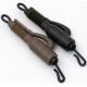 KORDA - Závěs na olovo QC Hybrid Lead Clip Gravel / Clay 8 ks